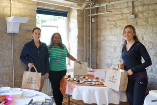 wellbeing day team preparing