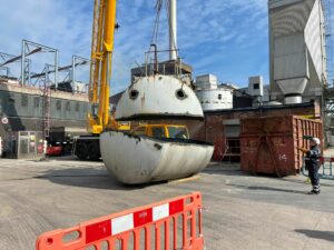 Beatson Clark fuel tank removal