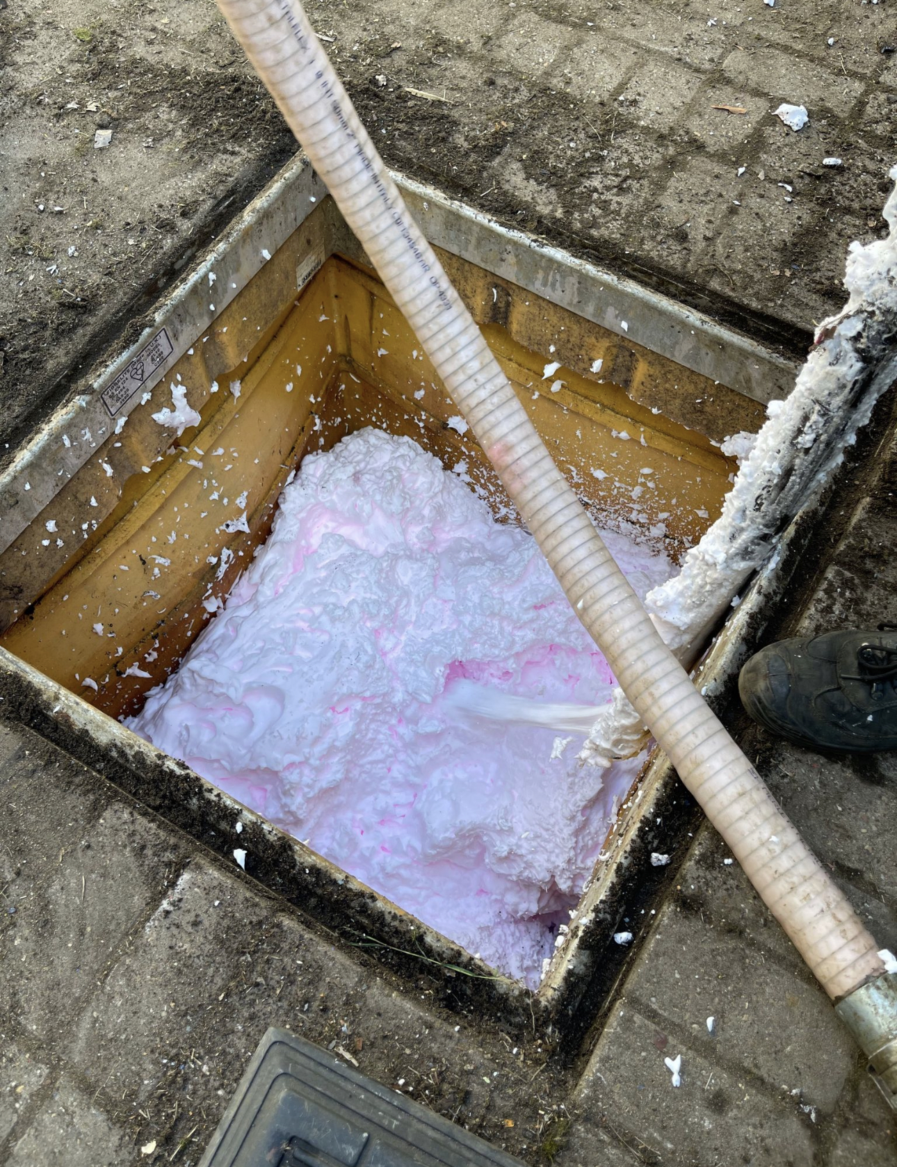 fuel tank decommissioning with foam completed by RSM Environmental