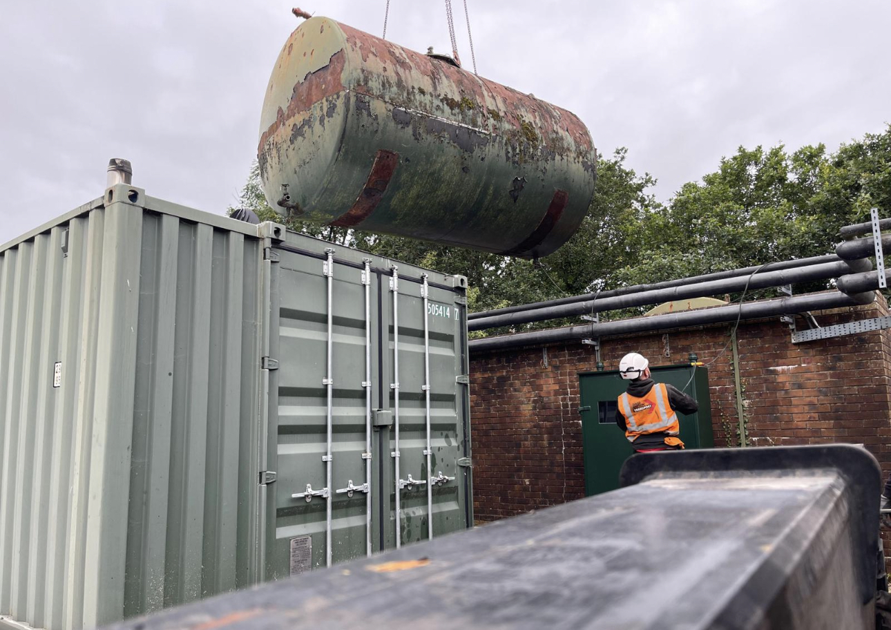 fuel tank removal by RSM Environmental