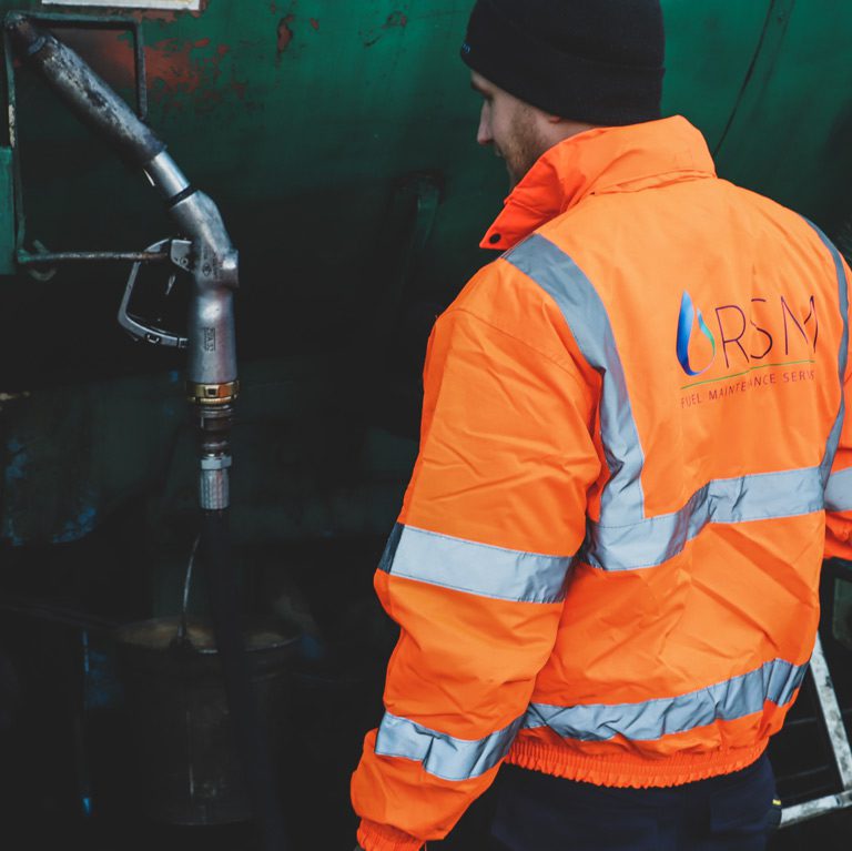 RSM engineer carrying out a planned preventative maintenance contract