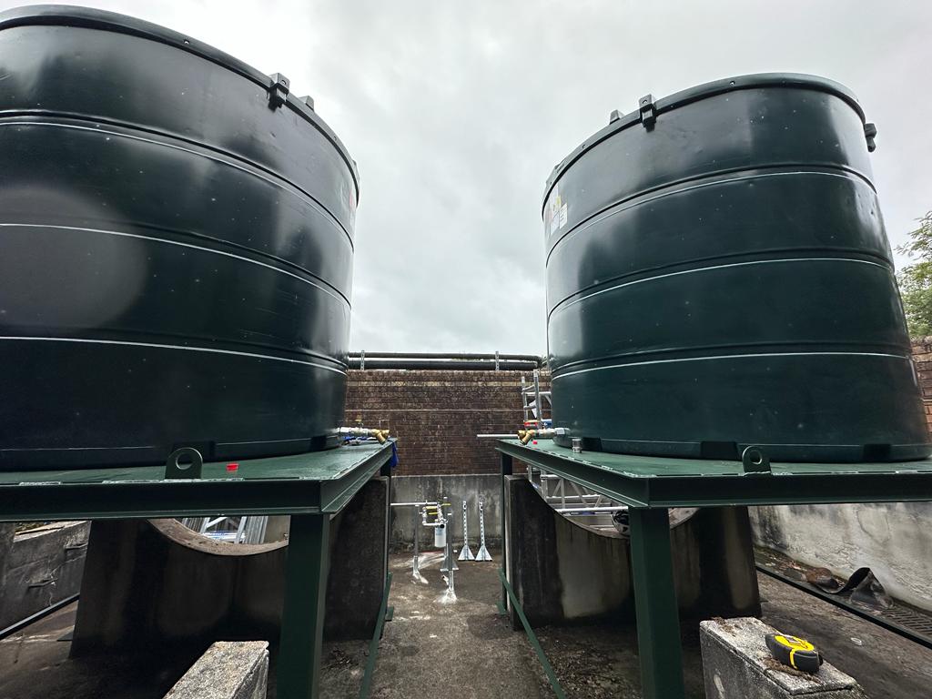 new fuel tanks installed by RSM